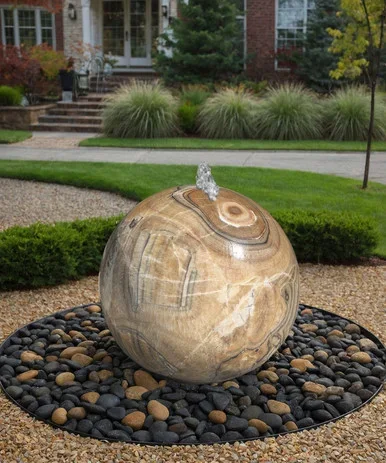 30″ Onyx Sphere Fountain