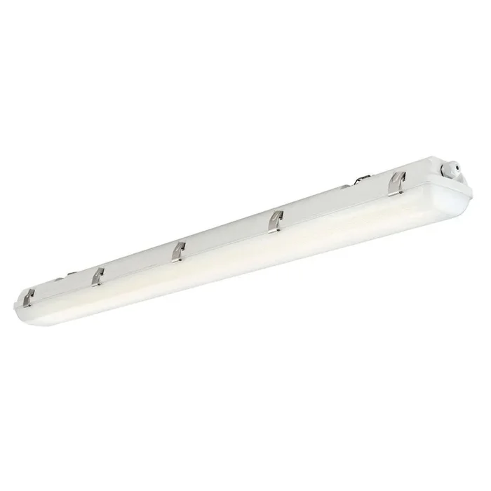 300-Watt White 4 ft. Integrated LED Vapor Tight Strip Light