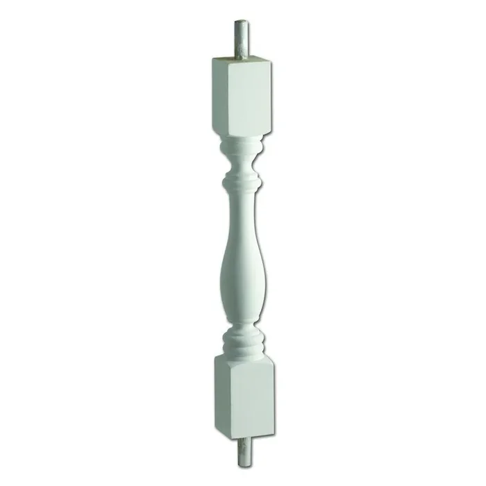 32 in. x 4-1/2 in. x 4-1/2 in. Polyurethane Woodruff Baluster for 7 in. or 12 in. Balustrade System
