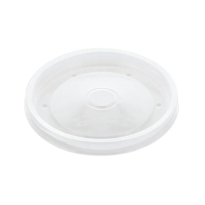 32 oz. Clear Vented Plastic Food Container Lids, Case of 500