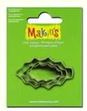 #36028 Makin’s Clay Cutters- Holly Leaf