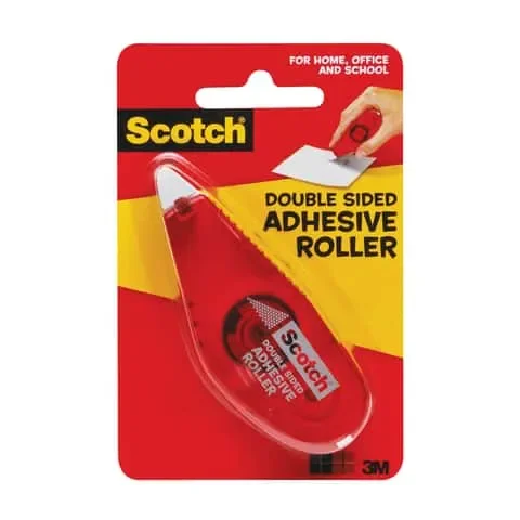 3M Scotch 312 in. L X 1/4 in. W Adhesive Roller