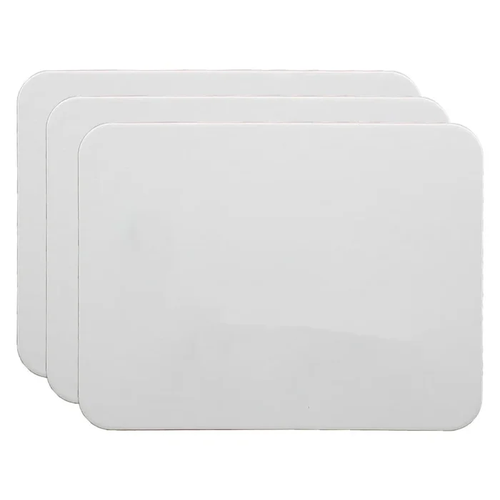 3Pk 2Sided Magnetic Dry Erase 9X12