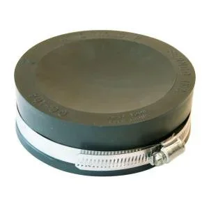 4″ Rubber Fernco Cap