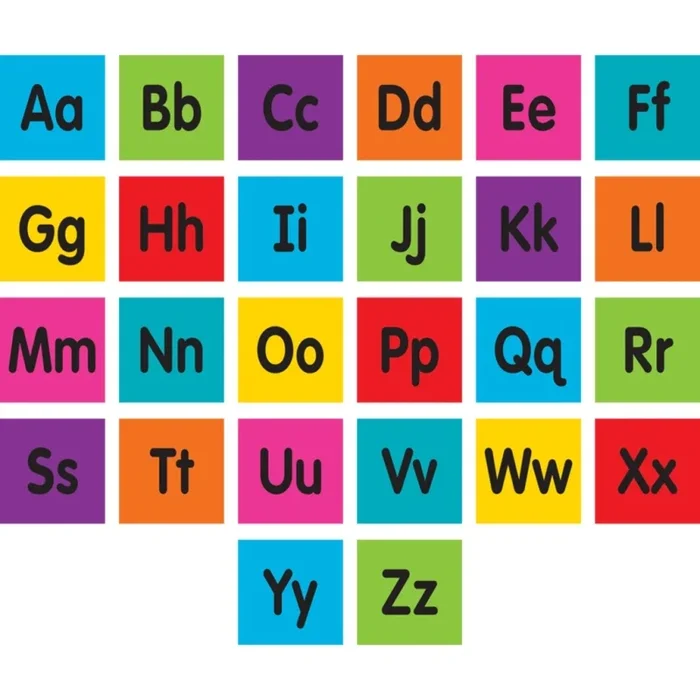 4″ Spot On® Alphabet Carpet Markers