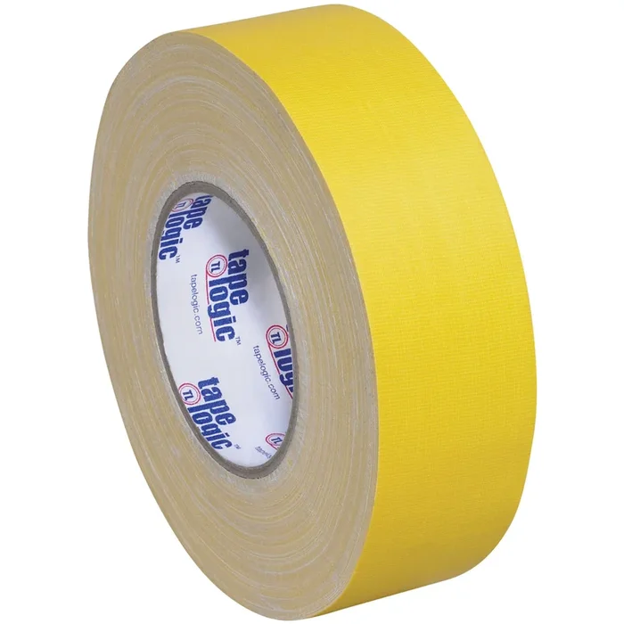 4″ x 60 yds. Yellow 11 Mil Gaffers Tape 12/Case