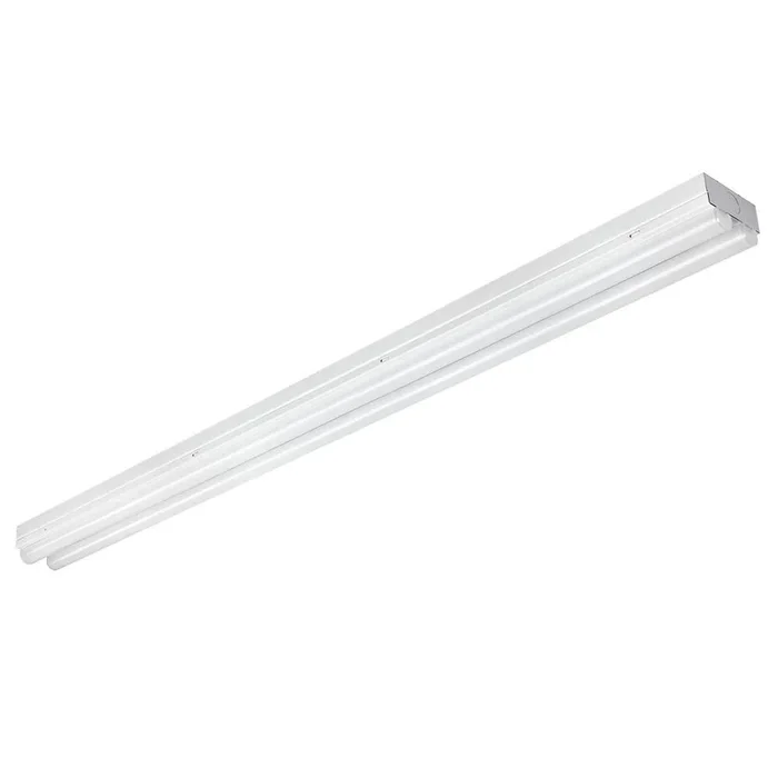 4 ft. 260-Watt Equivalent Integrated LED Daylight (5000K) White Dual Light Strip Light Fixture