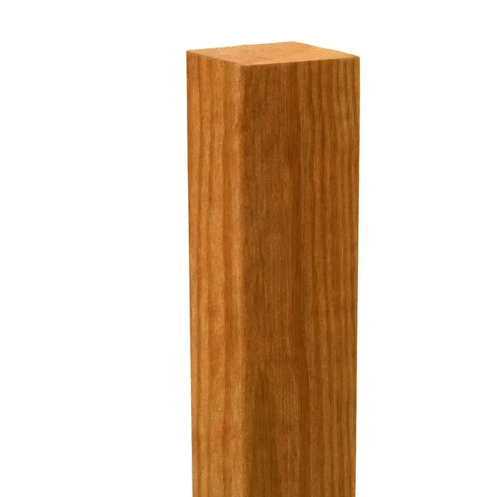 4 in. x 4 in. x 4-1/2 ft. Cedar Eased Edge Deck Post