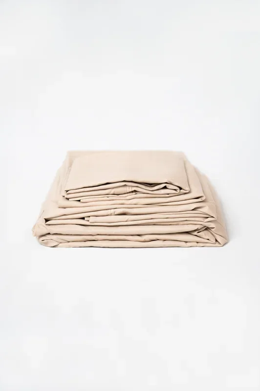 4 Piece Khaki Microplush And Bamboo Twin Hypoallergenic Sheet Set Khaki Microfiber