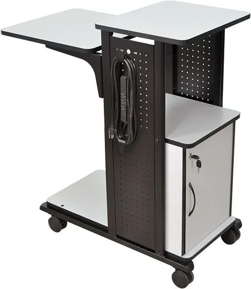 40″ Mobile Presentation Station- Cabinet Electric