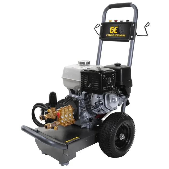 4000 PSI 4 GPM Cold Water Gas Pressure Washer with Triplex Pump Honda – California Compliant