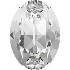 #4120 Swarovski Oval Fancy Stone- 18 X 13mm – Crystal