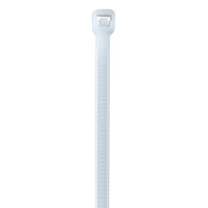 5″ (40 lb Tensile) Clear Nylon Cable Ties 1000/Case