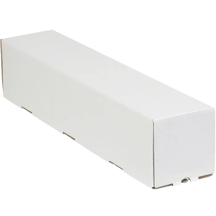 5 x 5 x 18 Square White Corrugated Mailing Tube 25/Bundle