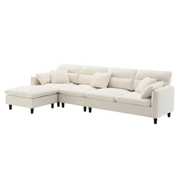 5003A Package Beige Chenille 1 Seat