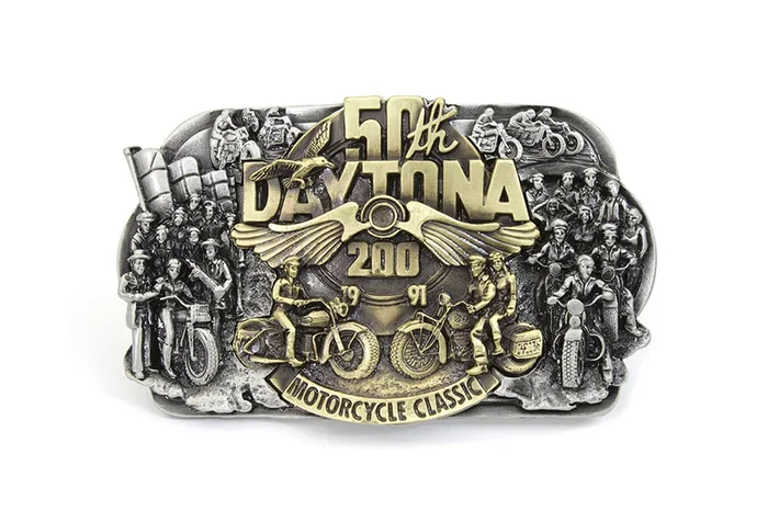 50th Daytona Belt Buckle – V-Twin Mfg.