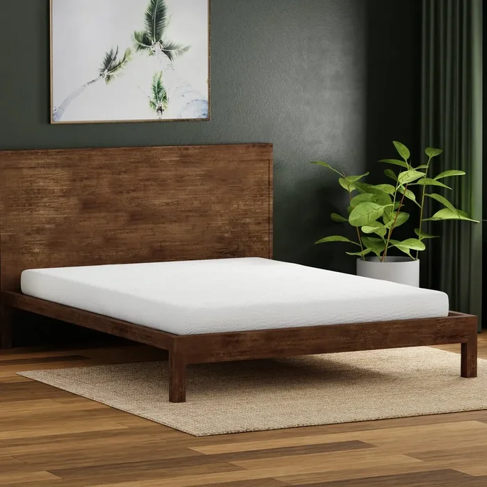 6″ Essentials Gel Infused Memory Foam Mattress Full White Foam Full