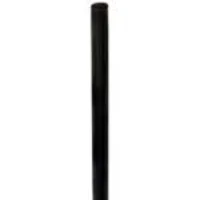 7.75″ Black Unwrapped Straw 24-500/Case
