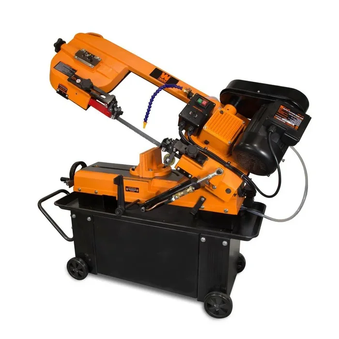 7 in. x 12 in. Metal-Cutting Band Saw with Stand