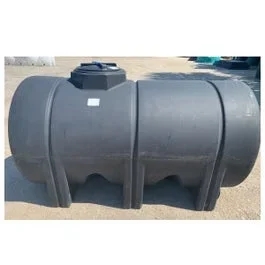 725 Gallon Horizontal Leg Tank in Black