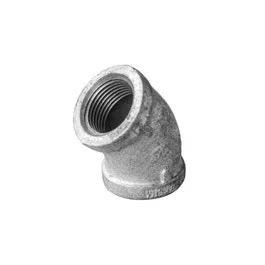.75 Inch Galvanized 45 Elbow