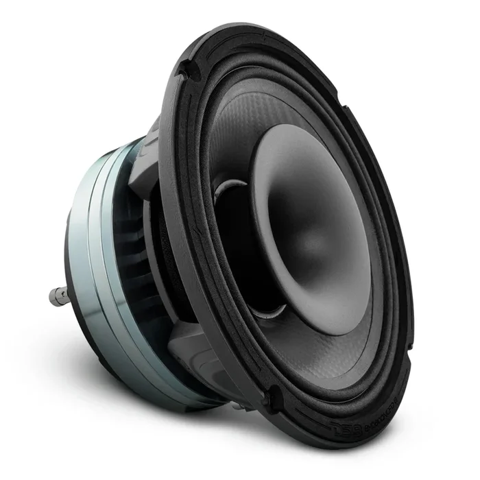 8″ Neodymium Coaxial Hybrid Mid-Bass Water resistant Carbon Fiber Cone Loudspeaker with Built-in Driver 400 Watts Rms 8-Ohm