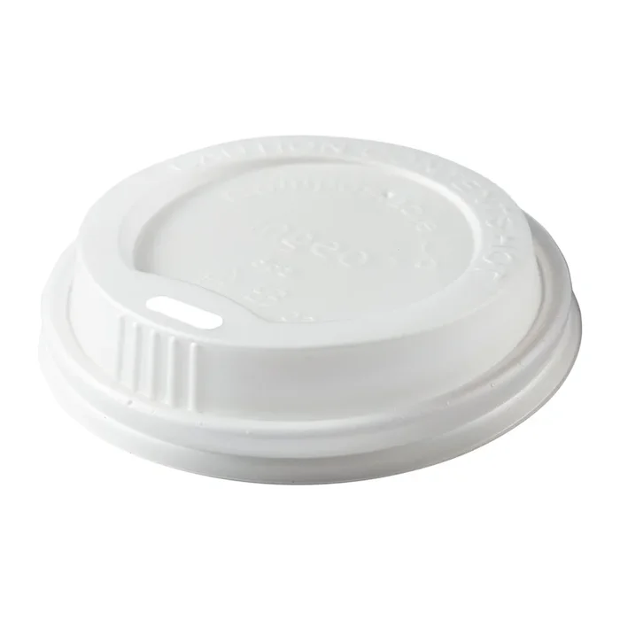 8 oz. CPLA Hot Cup Lids, Case of 1,000