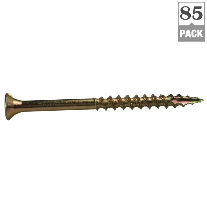 #8 x 2-1/2 in. Phillips Bugle-Head Construction Screw (1 lb./Box)