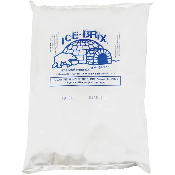 8 x 6 x 1 1/4 – 24 oz. Ice-Brix Cold Packs 12/Case