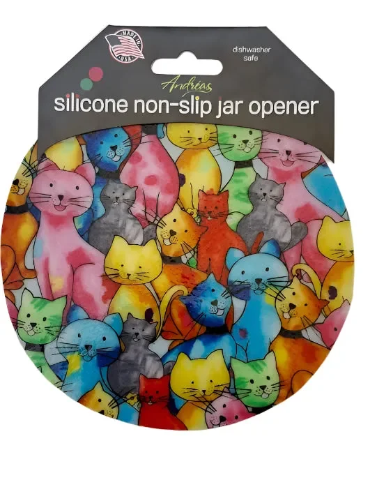 82 Jar Opener Colorful Cats