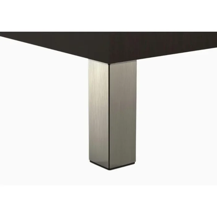 9-27/32 in. (250 mm) Stainless Steel Adjustable Furniture Leg (4-Pack)