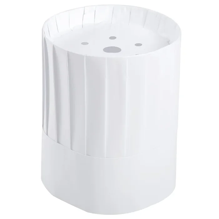 9″ Pleated Chef Hats with Comfort Bands, Pack of 24