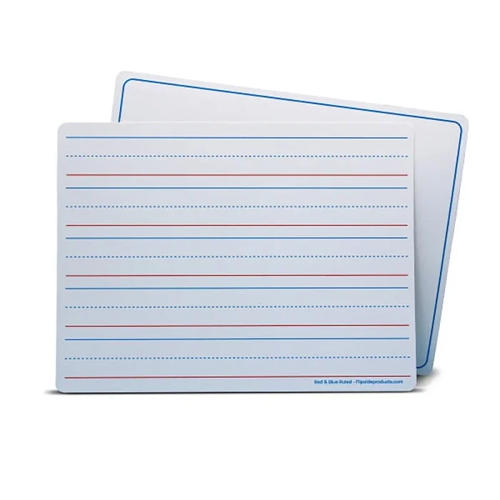 9X12 Ruled Magna Dryerase Mat 48/Pk – Flipside Products