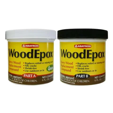 Abatron WoodEpox Beige Epoxy Wood Filler Kit 12 oz