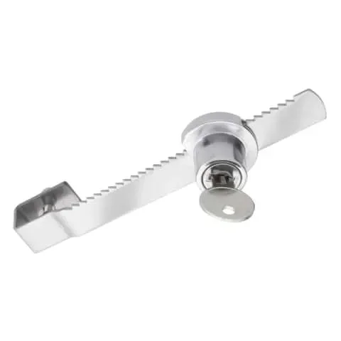 Ace Chrome Metallic Steel Showcase Lock