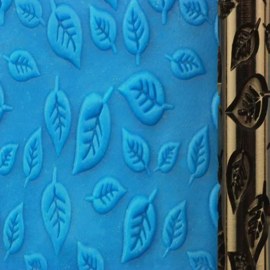 Acrylic Clay Hand Roller – Leaves 2