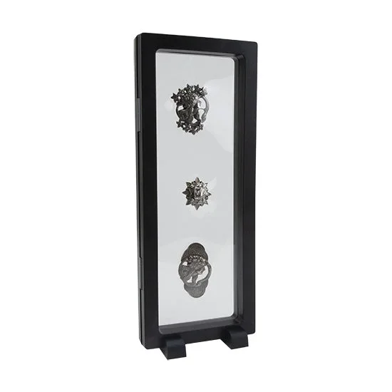 Acrylic Framed Membrane Box – 9″ x 3-1/2″ – Black