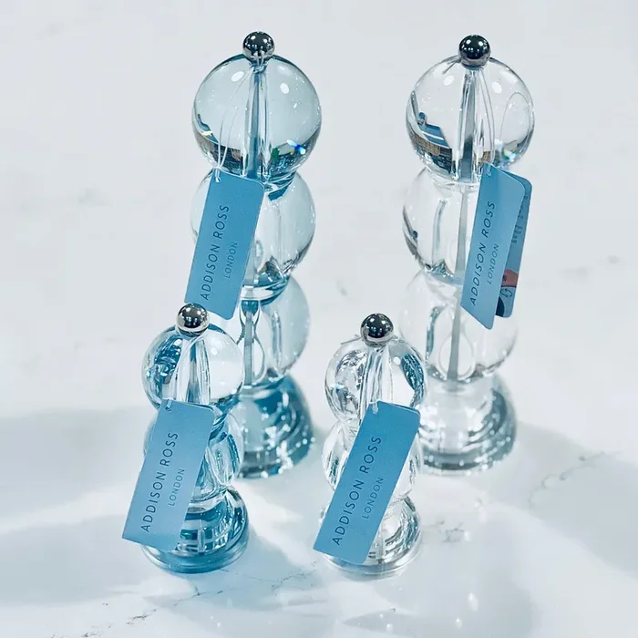 Addison Ross – Ice Bobbin Salt & Pepper Mill – Blue