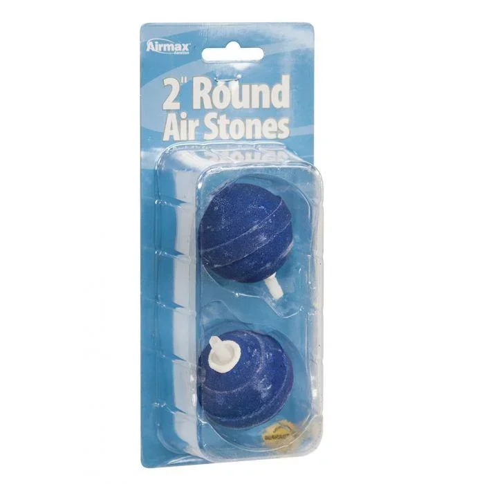 Aeration A160261 Replacement Air Stones – 2″ Round Blue 2pk