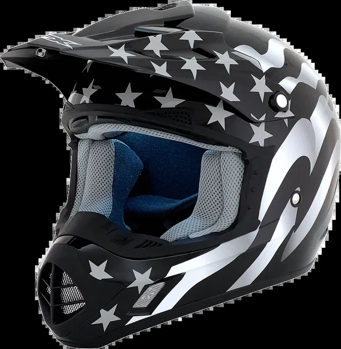 AFX FX-17 Helmet – Flag – Stealth – Medium 0110-2364