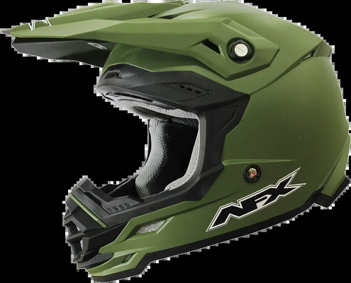 AFX FX-19R Helmet – Matte Olive – XS 0110-7039
