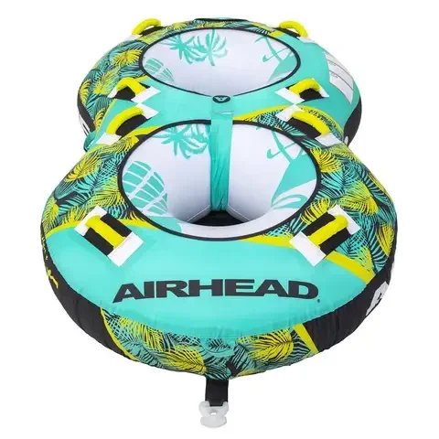 Airhead PVC Inflatable Multicolored Blast 2 Towable Tube