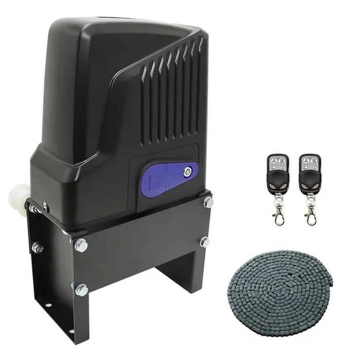 ALEKO Chain-Driven Sliding Gate Opener – AC1100 Basic Kit