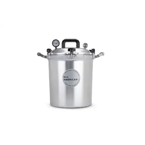 All American 1930 Cast Aluminum Pressure Canner 30 qt Silver