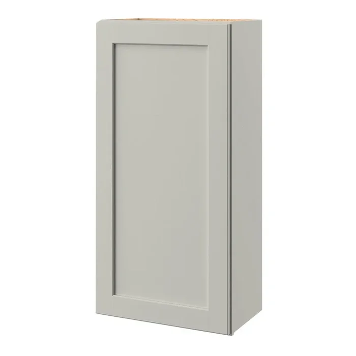 allen + roth Stonewall 21-in W x 39.125-in H x 12-in D Stone Wall Fully Assembled Cabinet (Flat Panel Shaker Door Style)