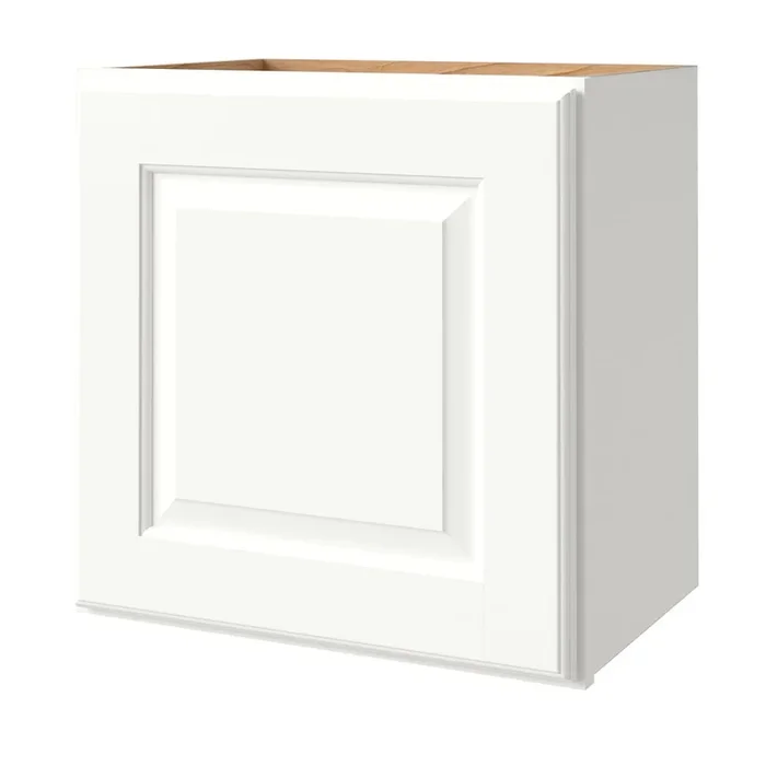 allen + roth Tilson 18-in W x 18.125-in H x 12-in D Linen Wall Fully Assembled Cabinet (Raised Panel Square Door Style)