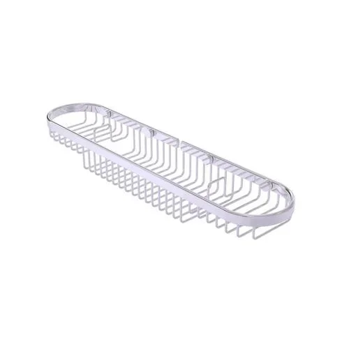 Allied Brass Oval Combination Shower Basket in Polished Chrome