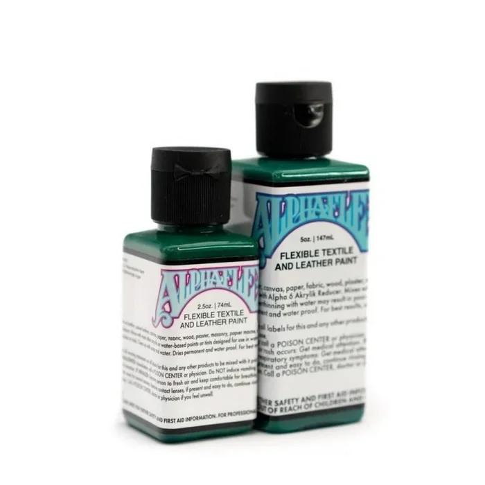Alpha 6 Leather Paint–Dark Green (1oz)