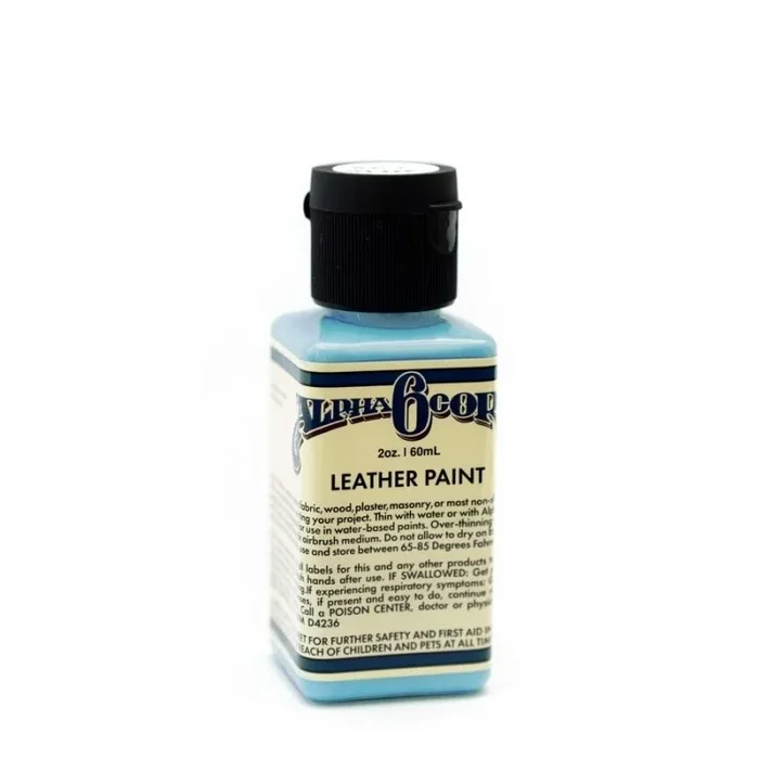 Alpha 6 Leather Paint–Sky Blue (2.5oz)