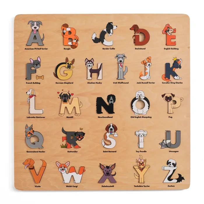Alphabet Legends – Dog Alphabet Puzzle